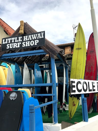 capbreton shimboard little hawai surfshop